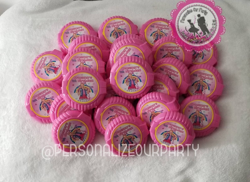Jojo Siwa Inspired Bubble Tape Gum Etsy