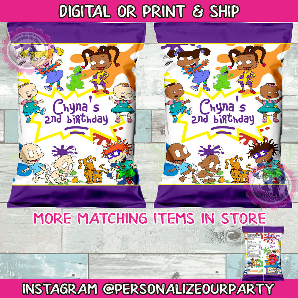 Rugrats baby store shower banner