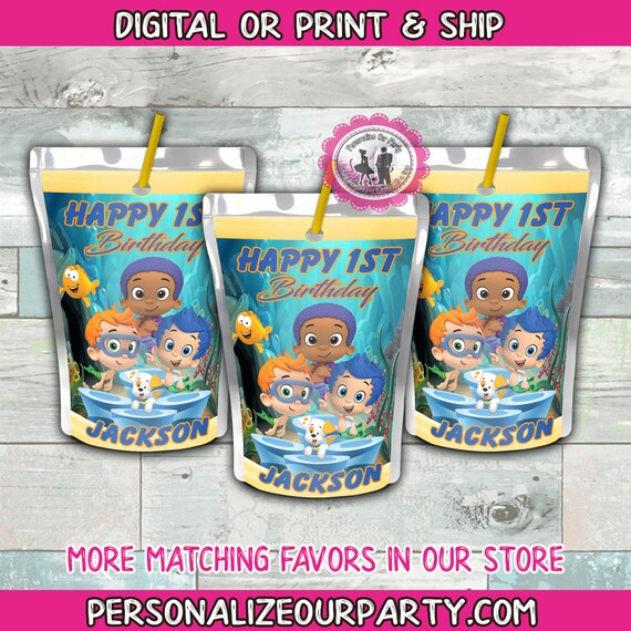 bubble guppies capri sun juicebubble guppies party favorsbubble