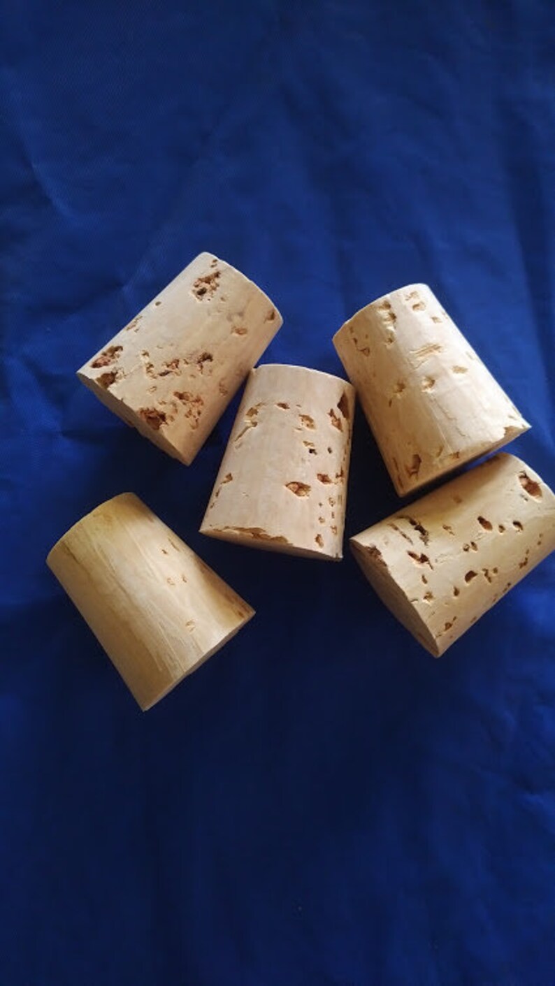 CORK Laboratory Stopper Plugs Round Tapered Style for Arts Etsy Canada