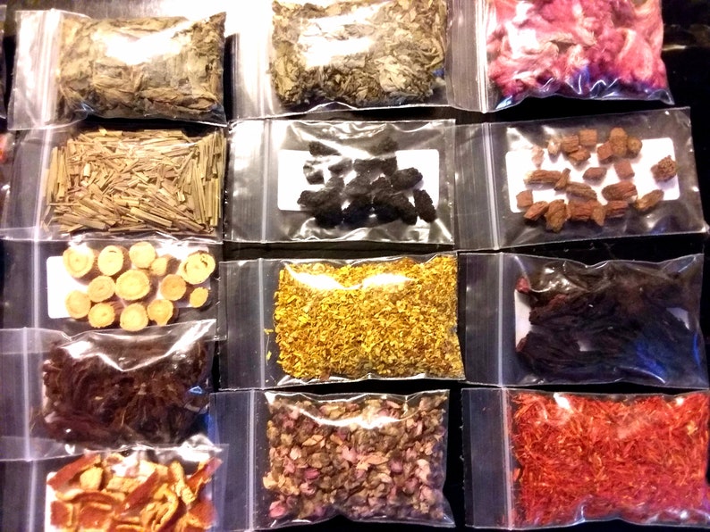 Apothecary Herb Kit 75 Samples Starter Set for Herbalism Etsy