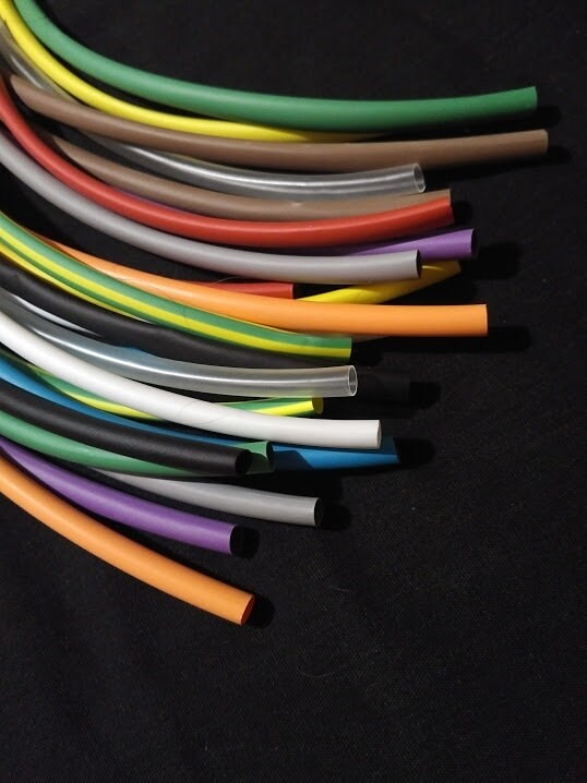 Heat Shrink Tubing 2:1 polyolefin various diameters - 12 inch strips …