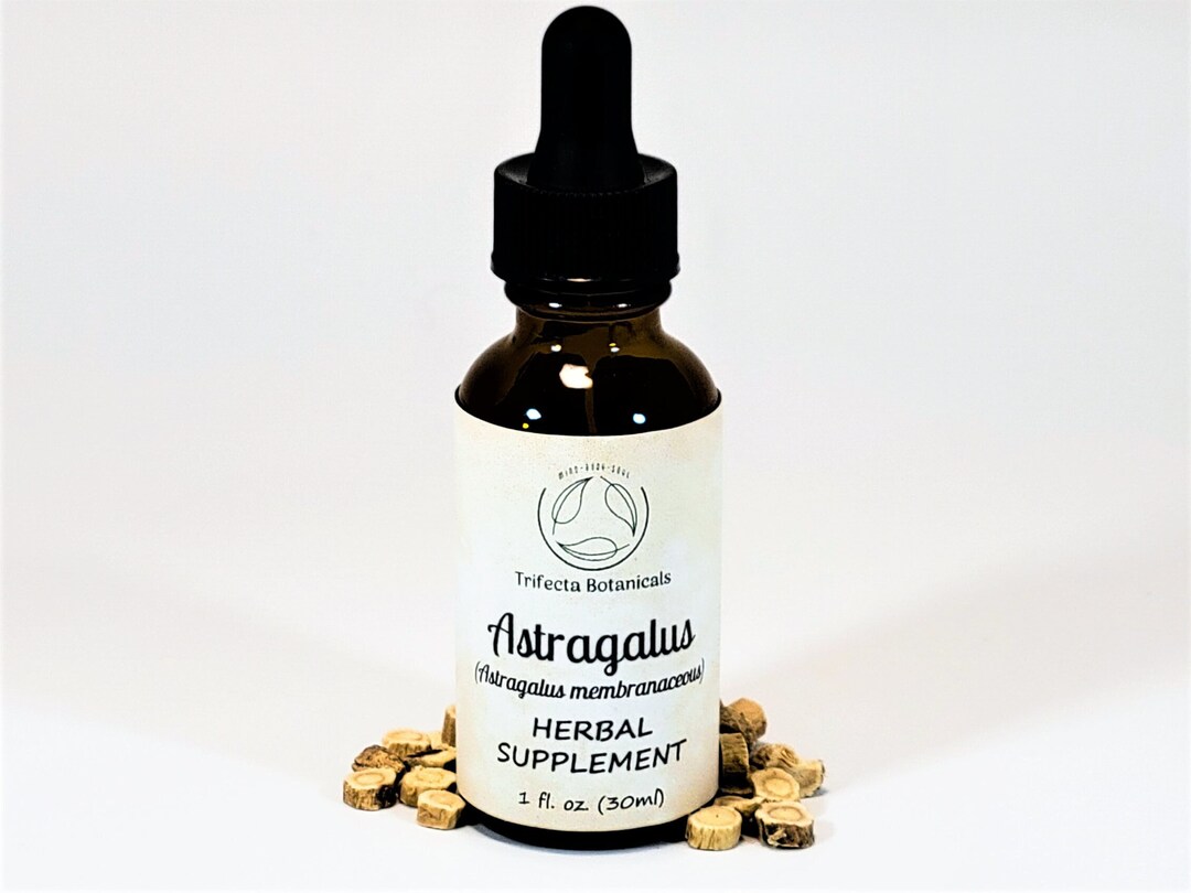 ASTRAGALUS Tincture Herbal Extract Supplement / Astragalus Etsy Canada