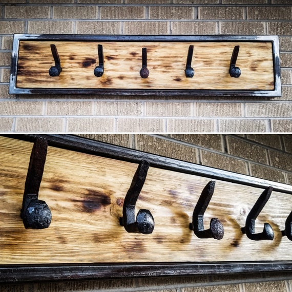 railroad spike coat hook