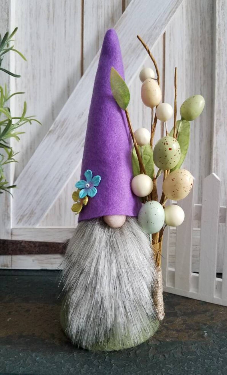 Easter Gnome Nisse Nordic Tomte Scandinavian Spring Garden Etsy