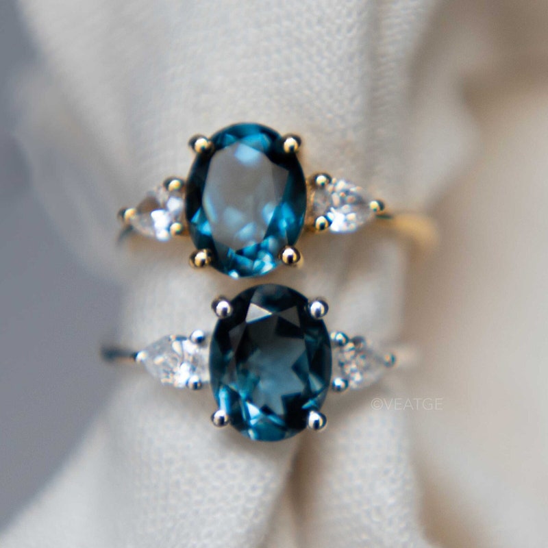 London Blue Topaz Ring Etsy — free download