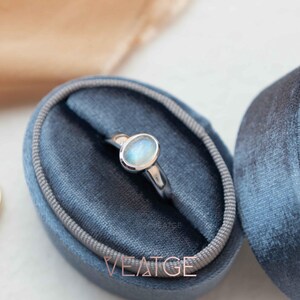 Natural Rainbow Moonstone Ring, June Birthstone, Thick Band Gold Moonstone Ring, Birthday Mom Wife Anniversary Gift, Unique Holiday Gifts, Christmas Gift for Best Friend, Moonstone Engagement Ring, Moonstone Jewelry for Women, Wedding Ring