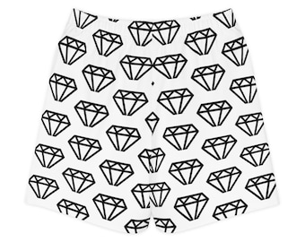 Black Diamond Logo Unisex Long Short aus Baumwolle