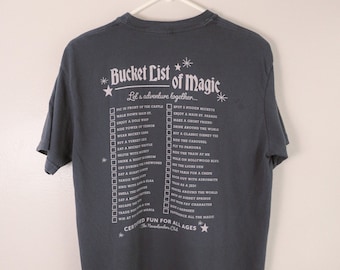 Bucket List  Disney Tee