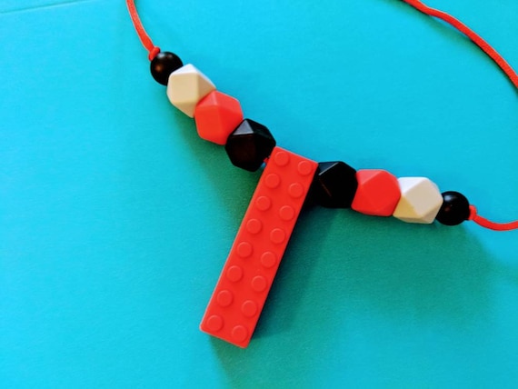 lego sensory necklace