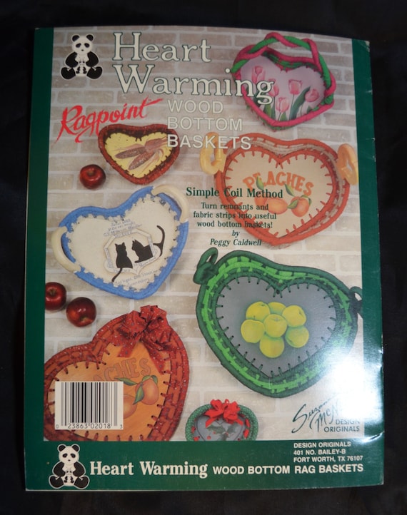 Country Rags Ragpoint Baskets For the Country Home Fabric Plaid Suzanne McNeill
