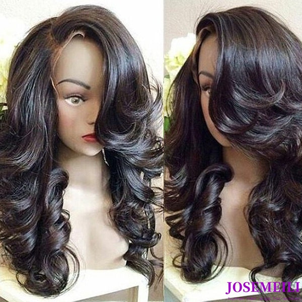 Captivating 100 Human Hair Wigs Abstract Illustration