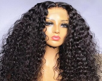 afro kinky curly T Part 13x6 wig human hair wigs cheap hair wig for black women women t-part wigs for African Ameircan women free shipping