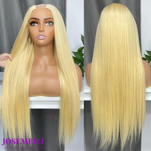 Blonde u part wig uk online