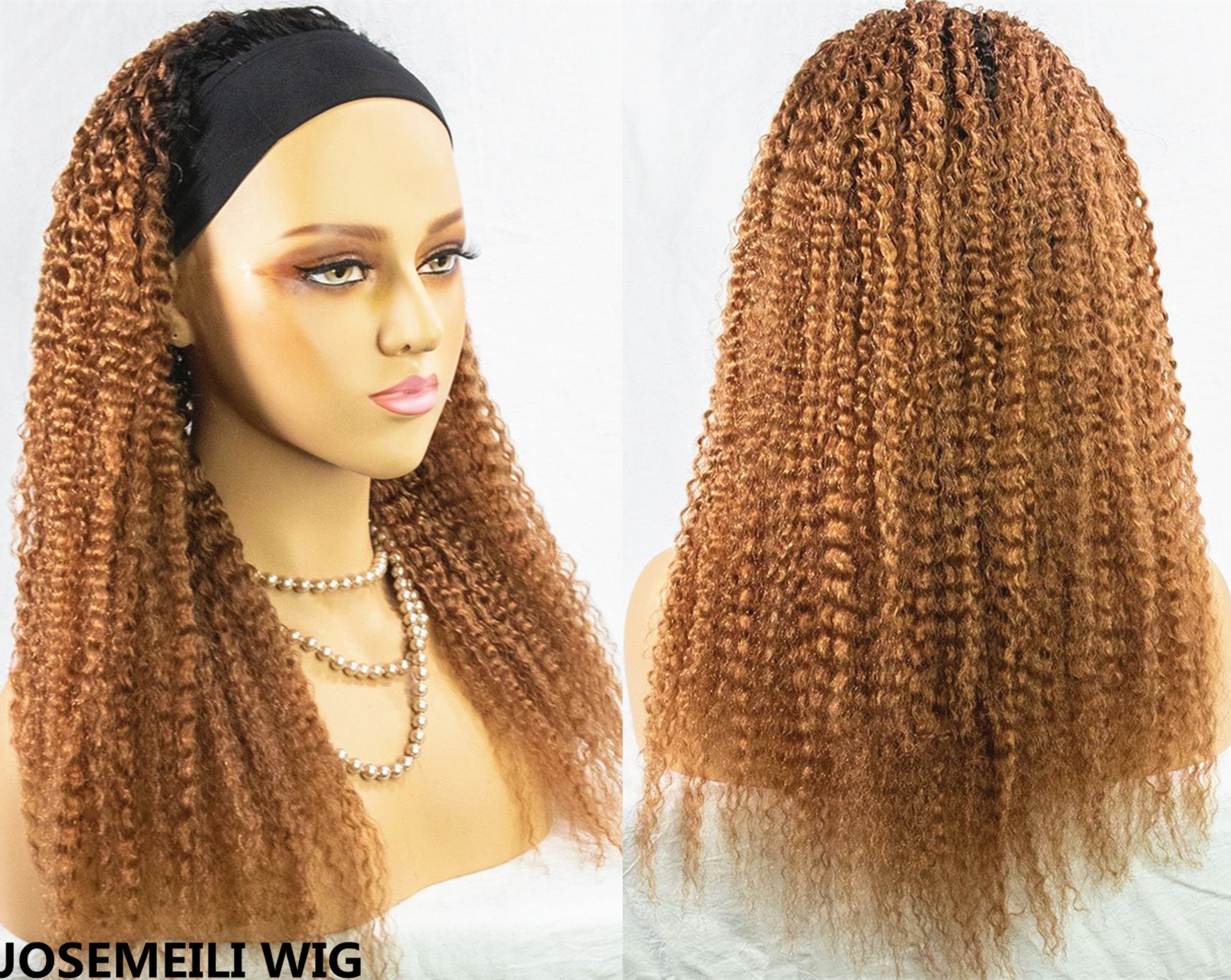 Easy Wear Ombre 1b/30 Headband Wig Band Wig Hair Wigs Human Etsy