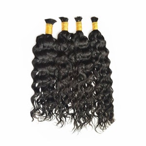 1/2/3Pcs/Lot Bulk human Hair For Braiding human Hair Braids Bulk Hair Braiding Hair No Weft Braids Extensions Bundles free shipping
