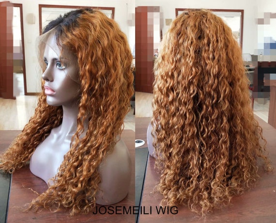 Ombré 6X6 Freeparting Warm Brown Lace Wig Free Parting 13x4 Glueless Ombre Brown Color Wig Straight  main image 4