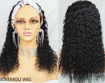 Popular Headband Wig band wig hair wigs human hair wigs cheap head band wig for black women women wigs for African Ameircan women