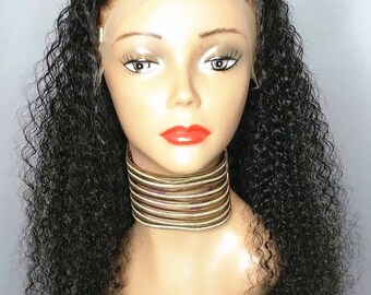 loose curly hair wig frontal lace human hair wig for women with baby hair full lace wig glueless wigs 360 lace hair wig bleached knots