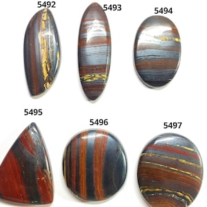 AAA+++Top Quality! Tiger Eye Gemstone, Natural Tiger Eye Cabochon, Designer Tiger Eye, Hand Crafted Smooth Cabochons, Jewelry Making Gems.