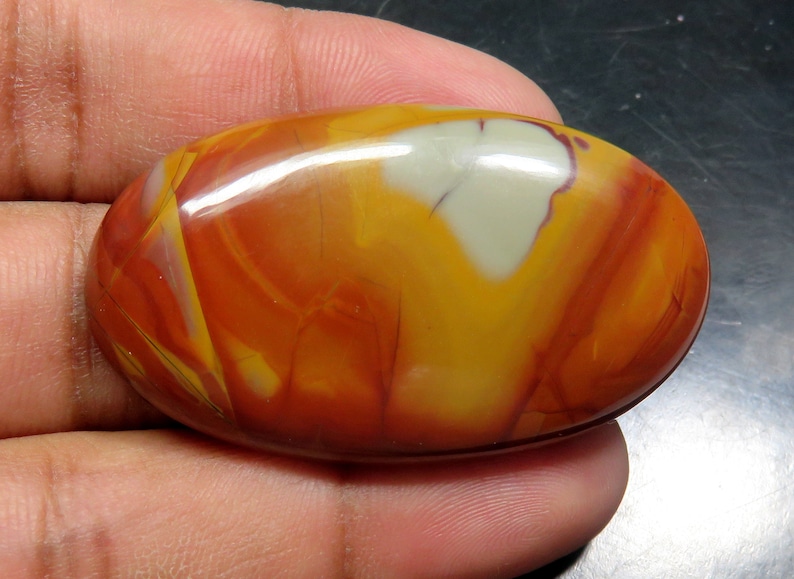 100/% Natural Noreena Jasper Gemstone Size 46X27X6mm 66.5Cts JJ439 Designer Smooth Cabochon Beautiful Noreena Jasper AAA+++High Quality