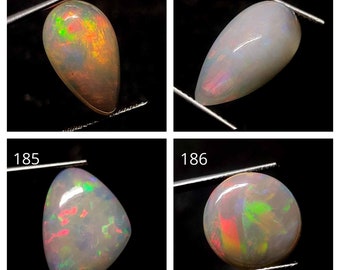 200 Carats AAA Top Gem Grade Ethiopian Welo Opal Rough all with Fire and Color 