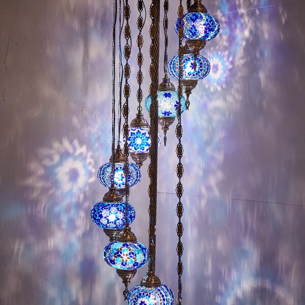 Floor Lamp Bohemian Light Etsy