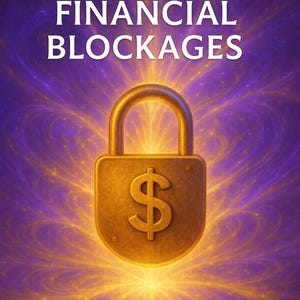 1115K - Desbloqueando el potencial financiero / Carta de radiestesia + Guía de sanación / Elimina bloqueos monetarios y activa la abundancia / Descarga digital en PDF