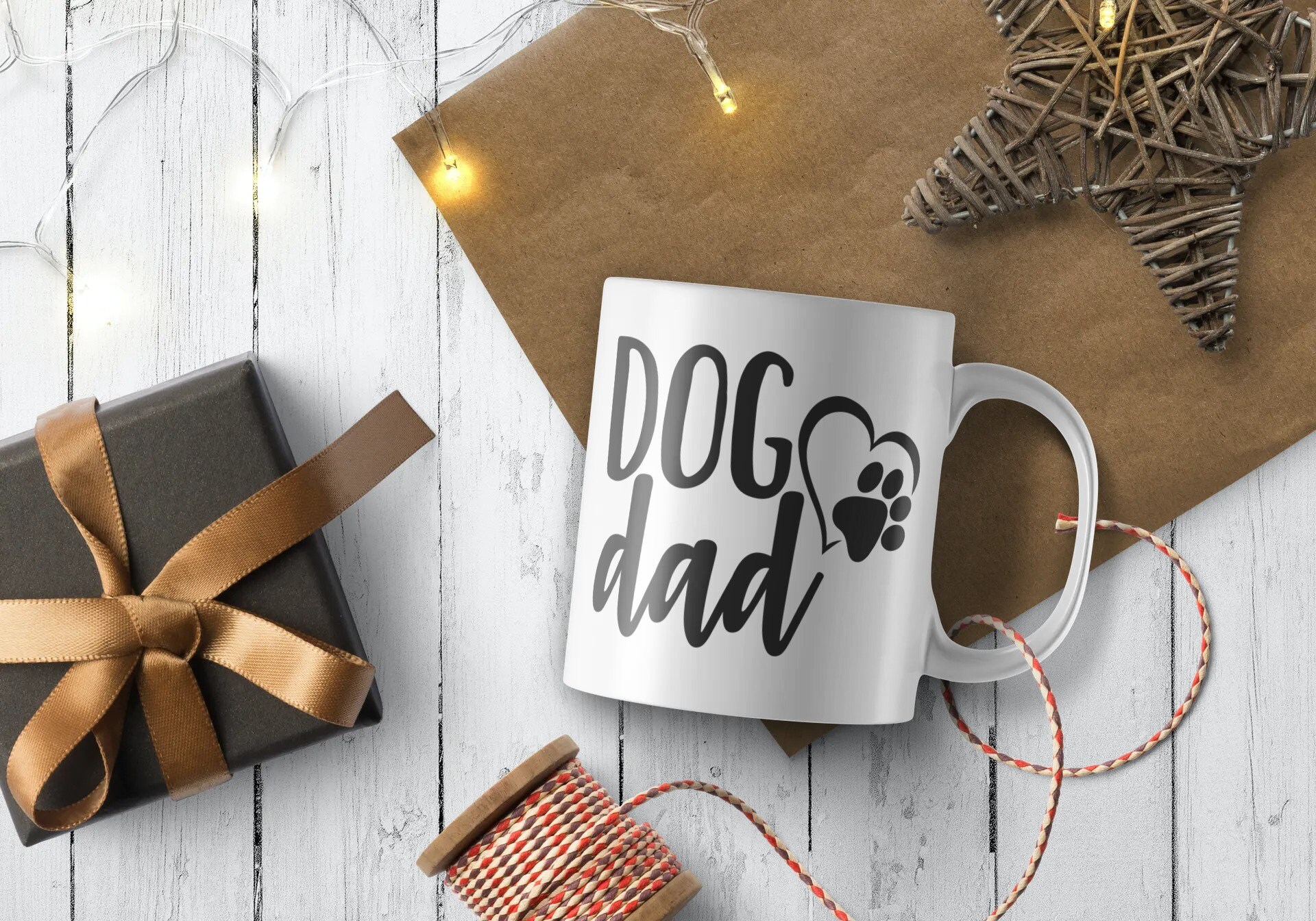 Dog Dad I Love My Dog Novelty Cup For Husband Wife Boyfriend Etsy