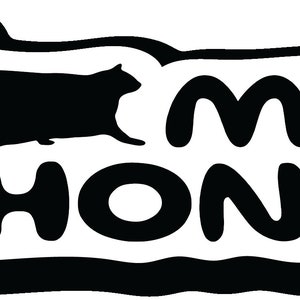 Cat Lover Sticker. I Love My Chonk 5 in Decal -  Graphic - Auto, Wall, Laptop, Cell, Truck Sticker for Windows, Cars, |PS896|