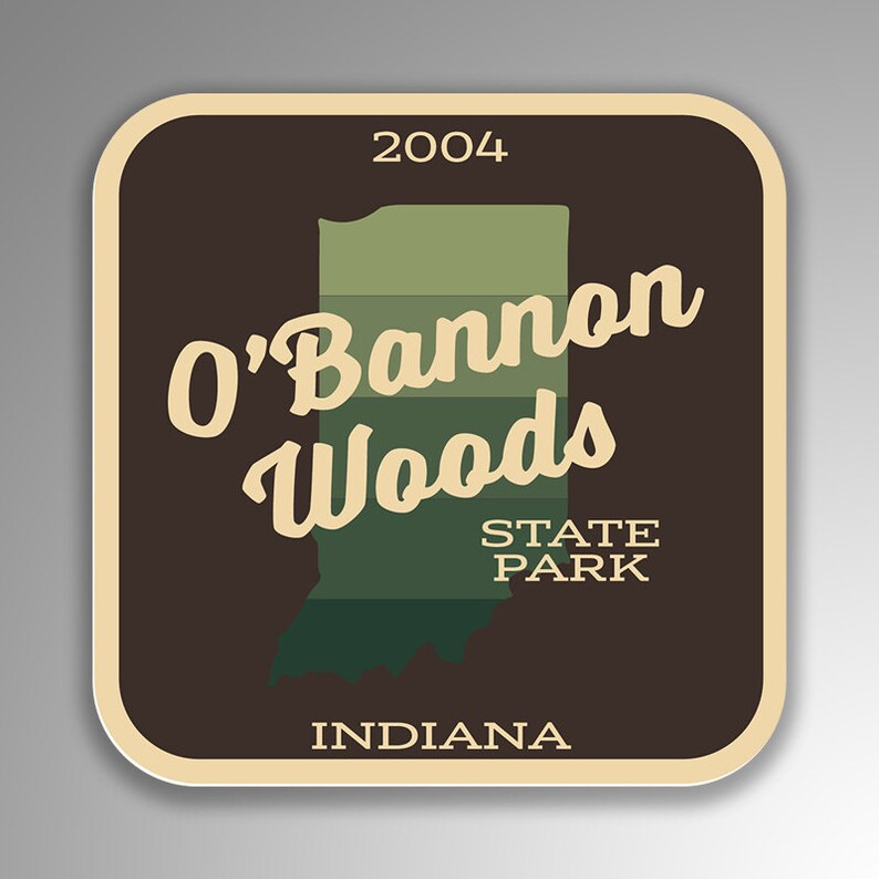 Illinois Beach State Park Decal Sticker Explore Wanderlust Camping Hiking