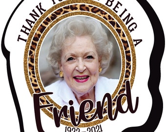 Betty White on Black Iron on Name Tag Patch for Biker Vest NB108 Betty White on Black Iron on Name Tag Patch for Biker Vest NB108