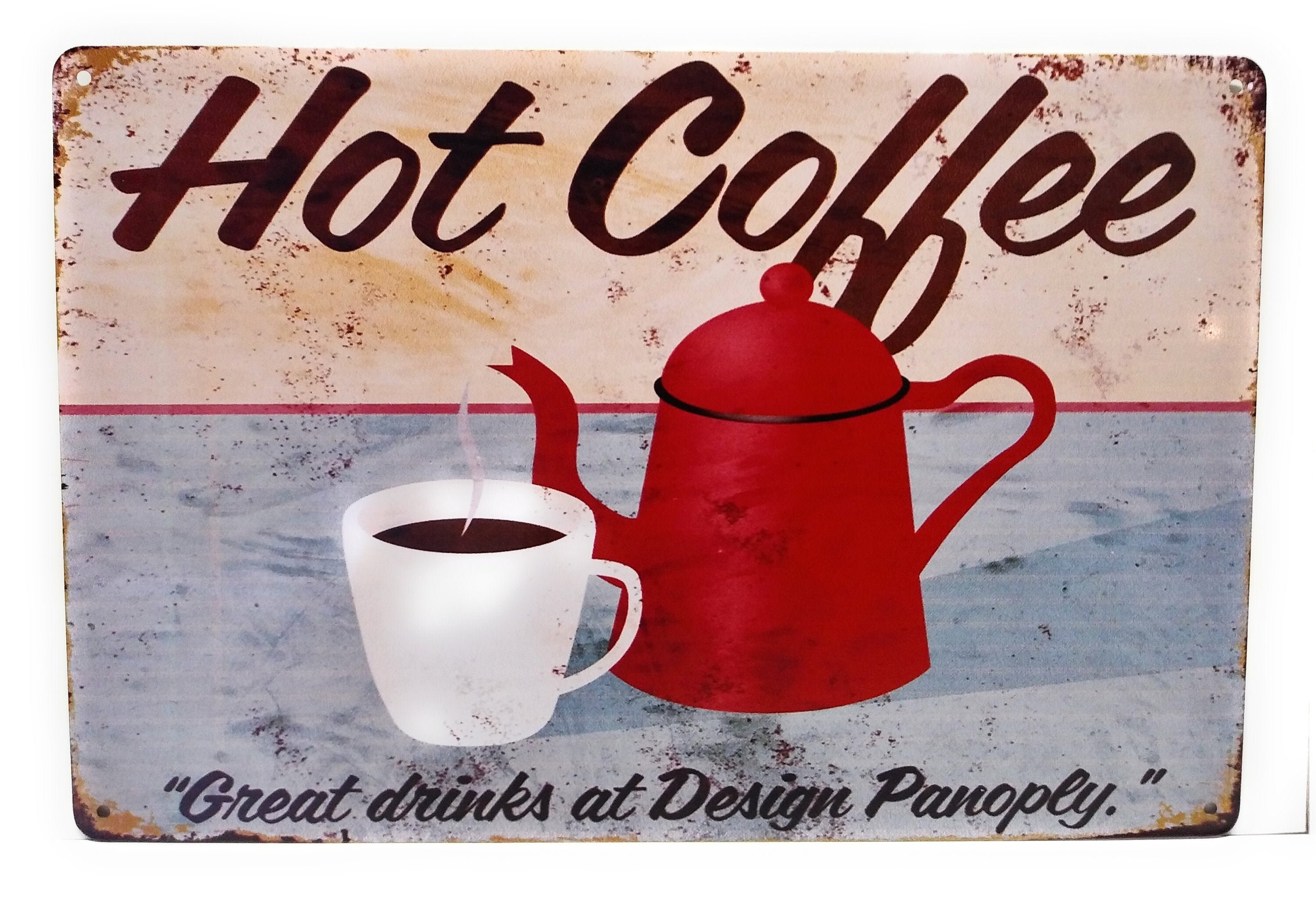 Hot Coffee The Best Drink Of All. Business Sign Cafe Sign Etsy