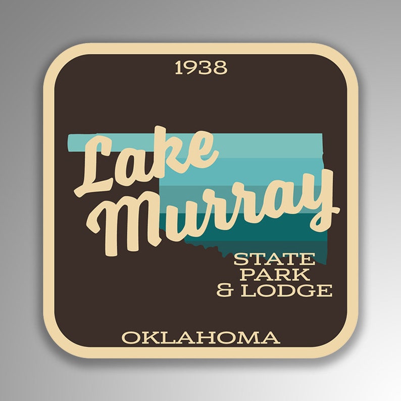 Lake Murray State Park & Lodge Decal Sticker 4inches Etsy