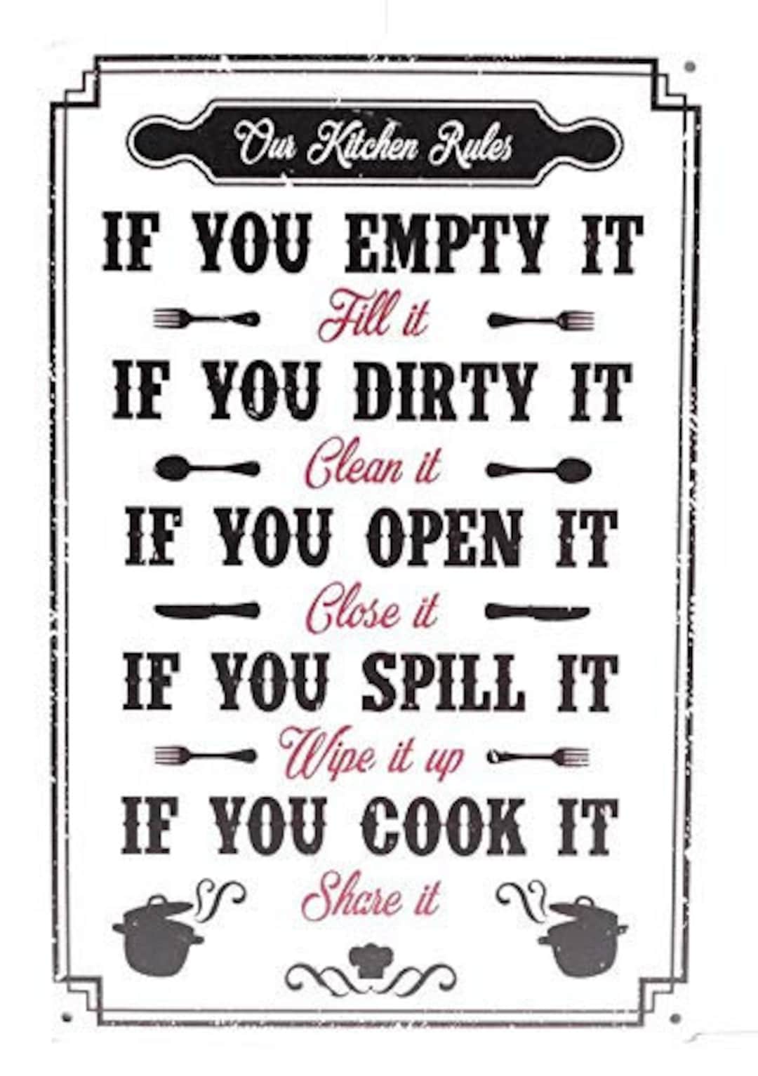 Funny Kitchen Quote My Cooking Is Awesome Metal Tin Sign Wall Decor Retro  Kitchen Signs With Sayings For Home Kitchen Decor Gifts