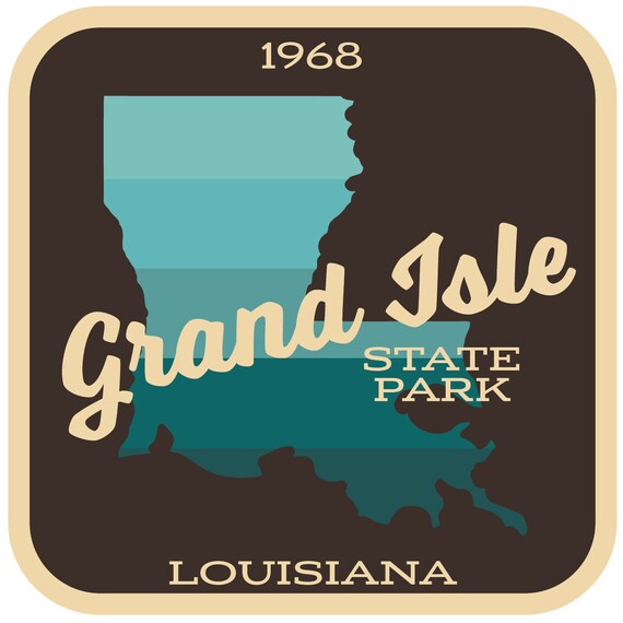 Illinois Beach State Park Decal Sticker Explore Wanderlust Camping Hiking