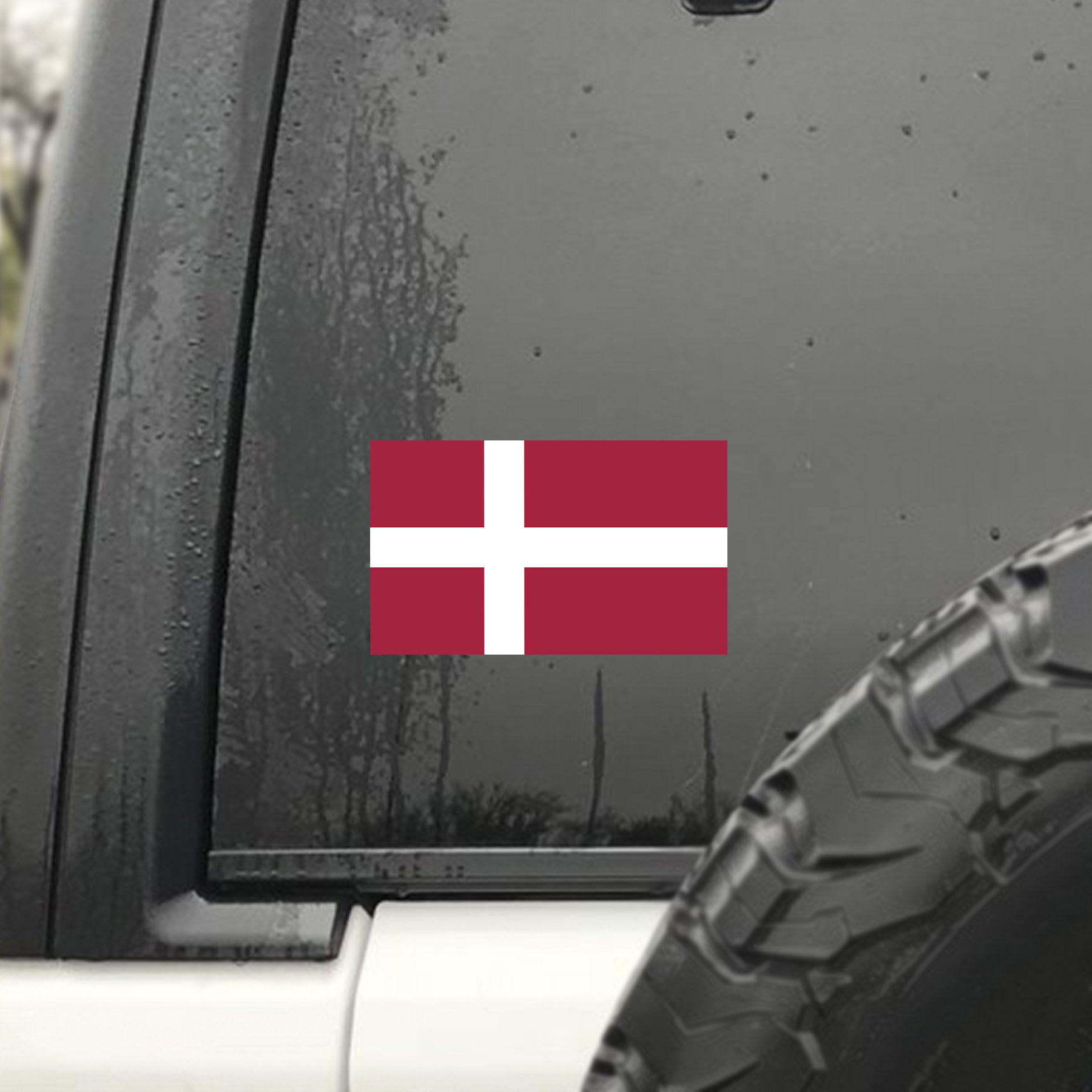 Denmark Meme Sticker Denmark Flag Decal Sticker | 5-inches by 3-inches | Premium Quality ...