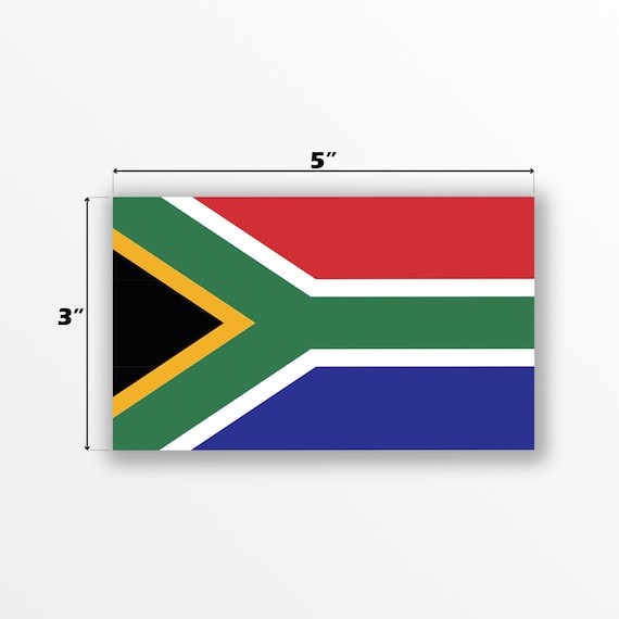 Buy South Africa Flag Decal 5"x3" African Vinyl Car Window Bumper Sticker ZU1 In Sticker City - Foto 11