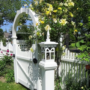 Decorative Pvc Posts White 5inch PVC Post Top Bird Feeder - Weatherable, Low Maintenance ...