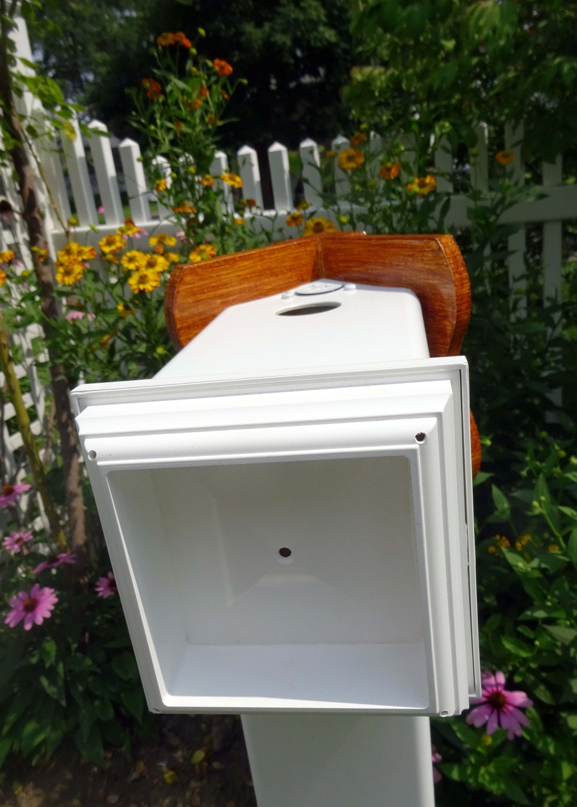 All PVC 4 inch post mount weatherable bird house Thatched - Etsy