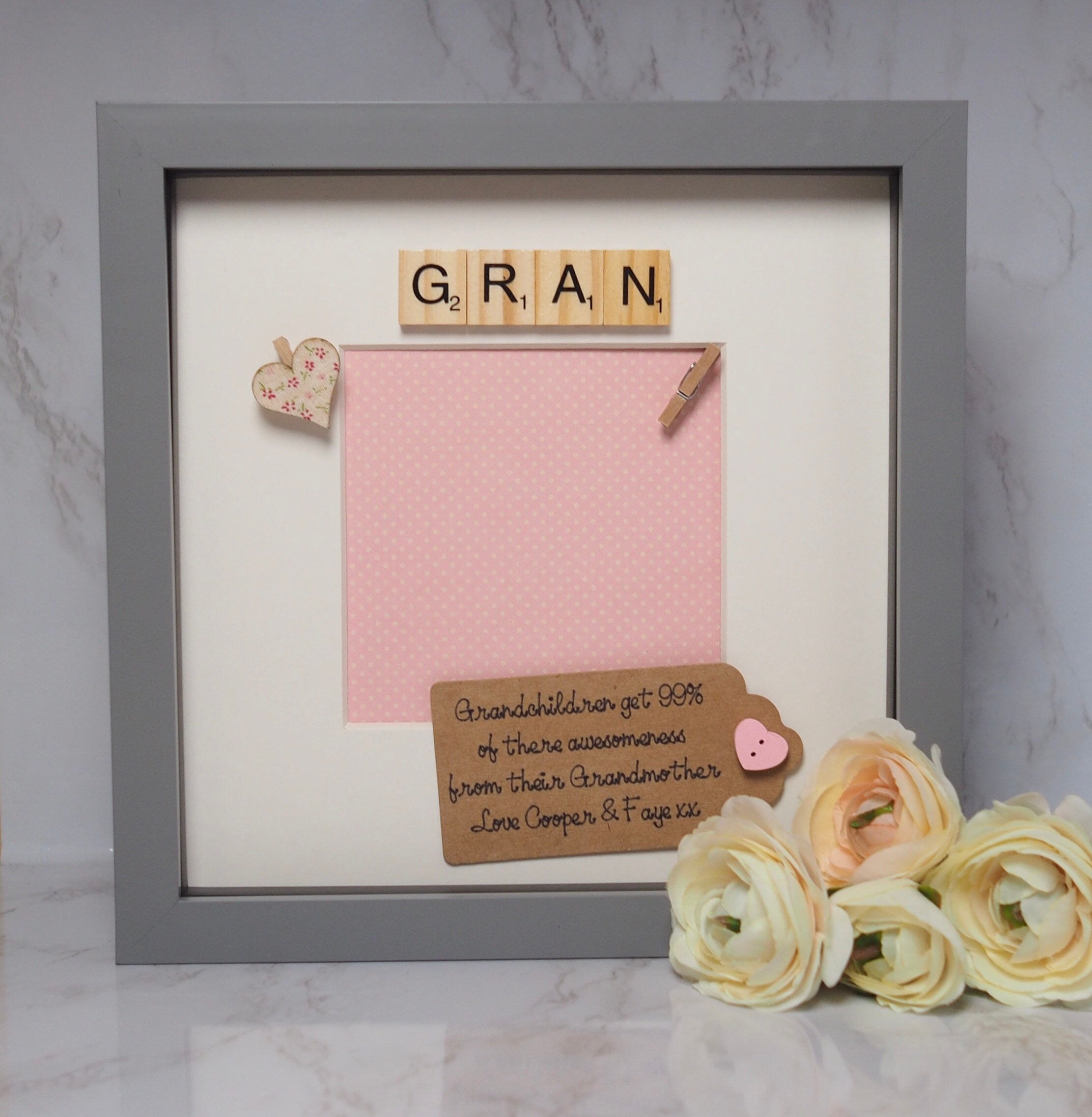 Grandma gift/ Granny/ Grandma Birthday/ Gift for her/ Mothers Etsy