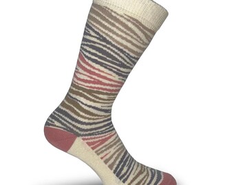 Animal print lovers birthday socks /30th gift  Women gift/ 50th birthday gift /  40th  socks/  Organic cotton socks/ leopard print gift