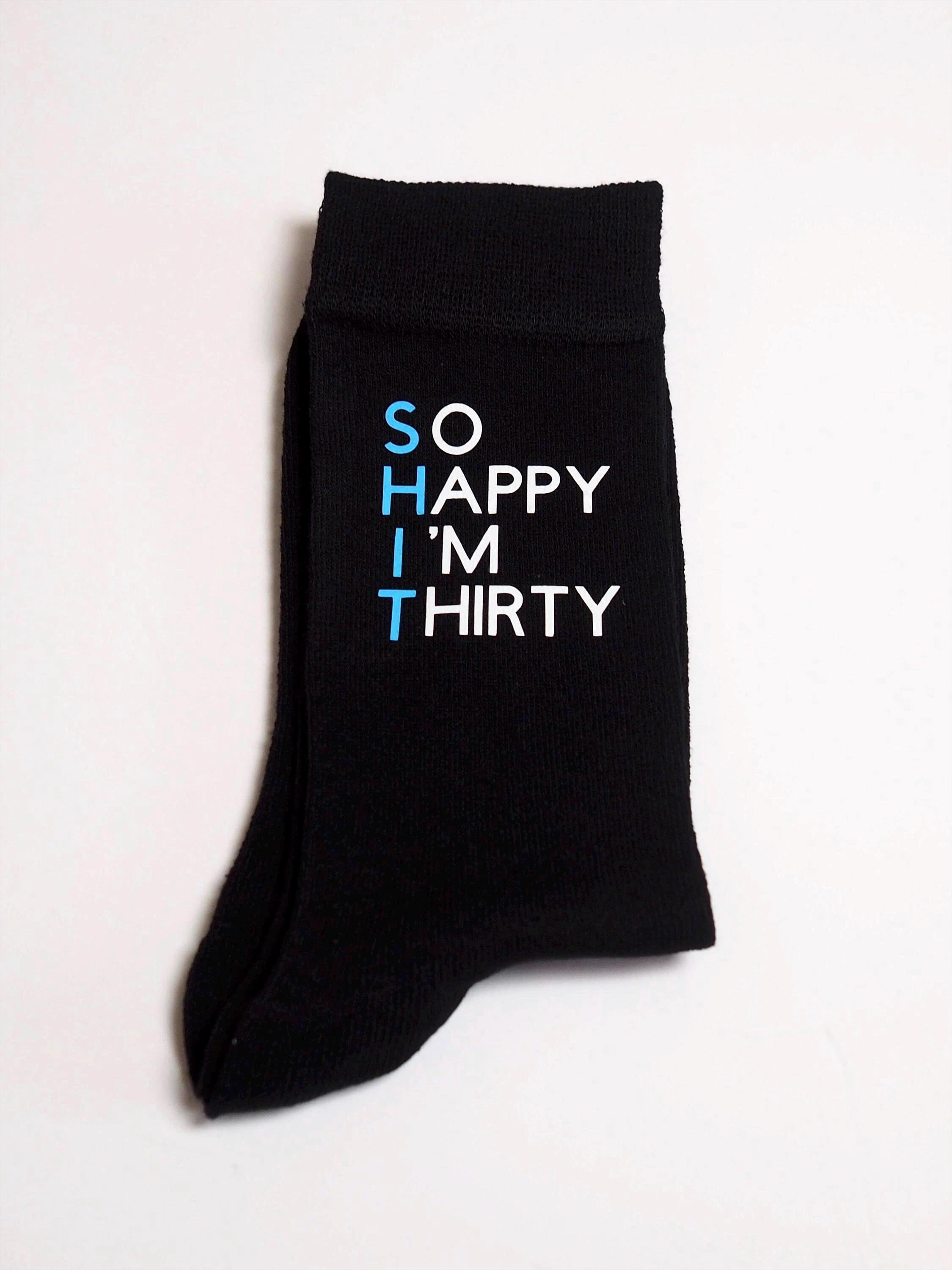 Shit Socks/30th Birthday Socks/ 30th Gift/ Swear Socks/novelty Socks ...