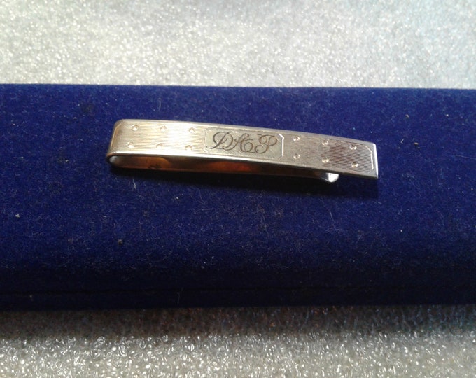 Monogrammed Goldtone Money/Tie Clip, DAP