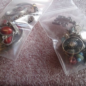 Earring "Snack Packs"--Mystery Packages of Wearable Vintage and Vintagish Pierced Earrings, Now in Jumbo and Extra Jumbo!--Back in Stock!