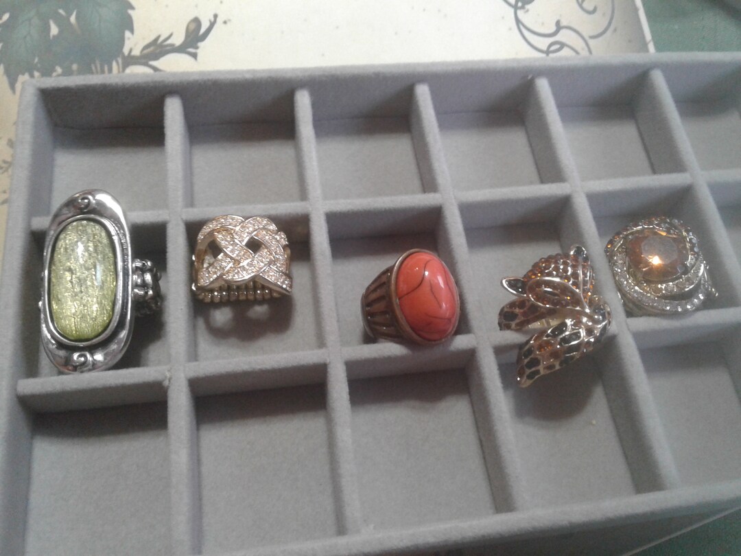 Vintage Adjustable Stretch Fashion Rings, Your Choice, Includes Fox and