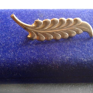 Broche Fleur Dorée Vintage Van Dell - 1/20 12K GF - Occasion