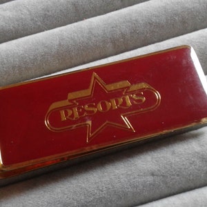 Resorts Logo Soft Enamel Money Clip
