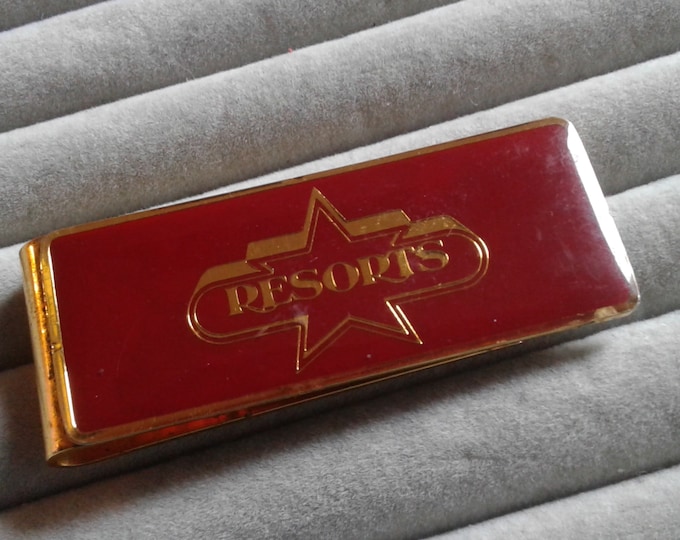 Resorts Logo Soft Enamel Money Clip
