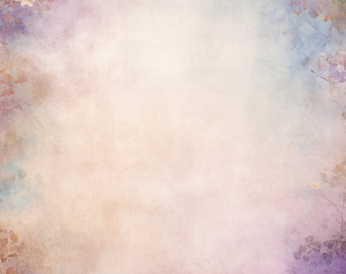 Subtle Floral and Marble Lined and Unlined Writing Papers--Two Designs to Download and Print at Home